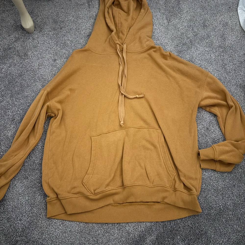 American Eagle Outfitters Tan Hoodie